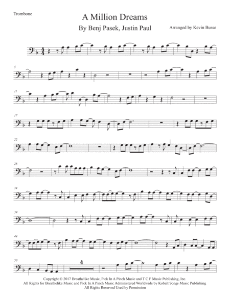 A Million Dreams (arr. Kevin Busse)