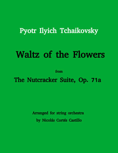 Tchaikovsky - Waltz of the Flowers (The Nutcracker) for String orchestra (arr. Nicolás Cortés Castillo)