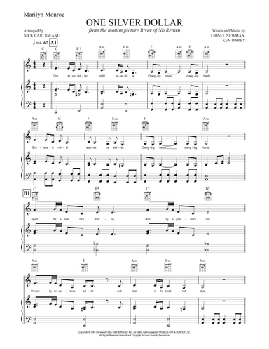 One Silver Dollar (arr. Nicky Carligeanu Birtu)