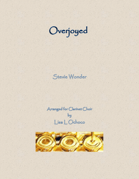 Overjoyed (arr. Lisa L Ochoco)