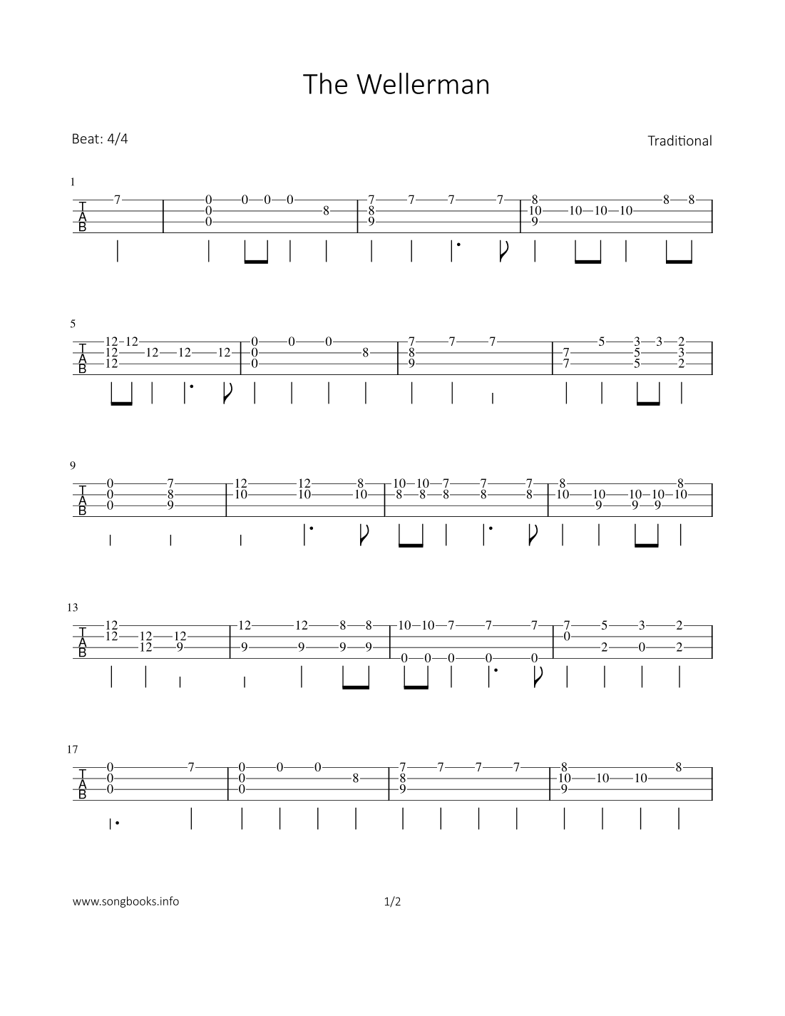 The Wellerman (arr. Bettina Schipp)