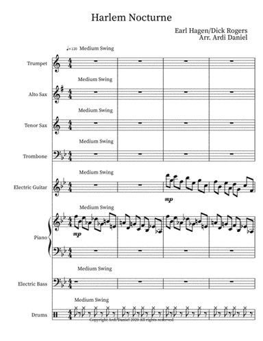 Harlem Nocturne (arr. Ardi Daniel)