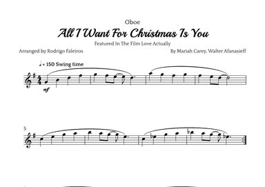All I Want For Christmas Is You (arr. Rodrigo Faleiros)