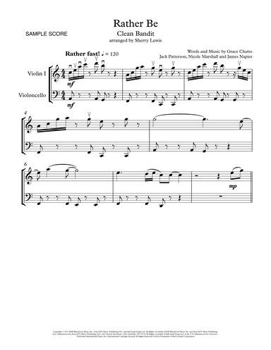 Rather Be (arr. Sherry Lewis)