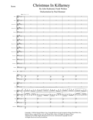 Christmas In Killarney (arr. Paul Hemmer)