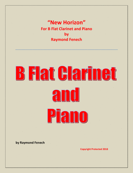 New Horizon - For B Flat Clarinet and Piano