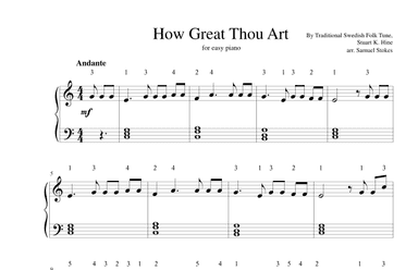 How Great Thou Art (arr. Samuel Stokes)