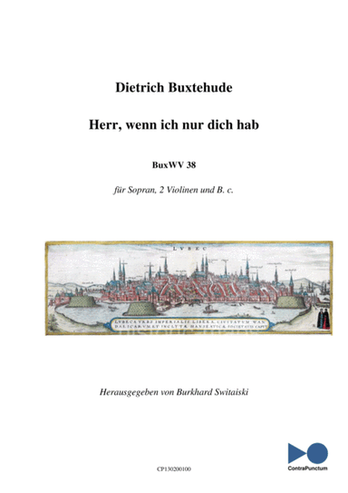 Herr, wenn ich nur dich hab BuxWv 38 (arr. Dr. Burkhard Switaiski)
