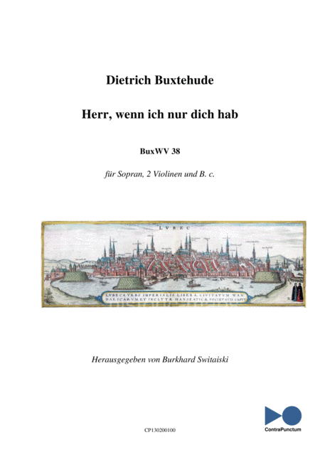 Herr, wenn ich nur dich hab BuxWv 38 (arr. Dr. Burkhard Switaiski)