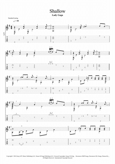 Shallow (arr. Hugo Neves)