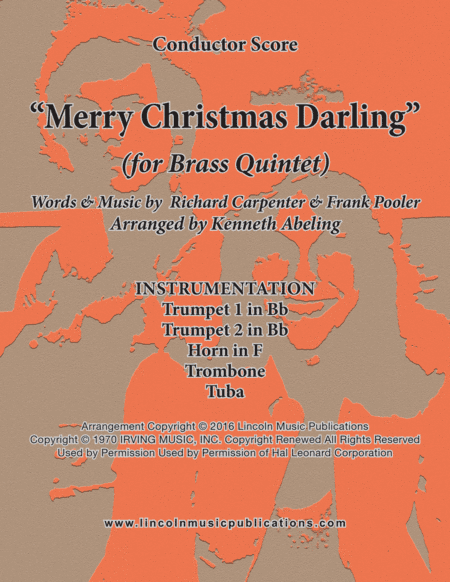 Merry Christmas, Darling (arr. Kenneth Abeling)