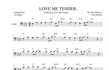 Love Me Tender (arr. JO ARAÚJO)