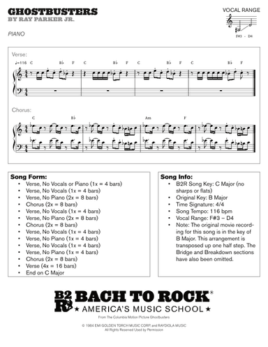 Ghostbusters (arr. Bach to Rock)