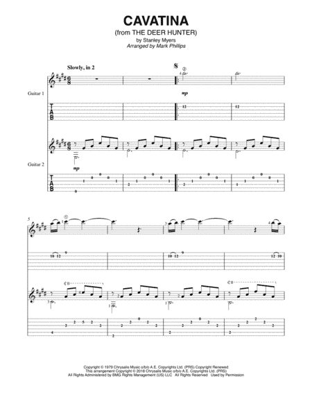 Cavatina (arr. Mark Phillips)