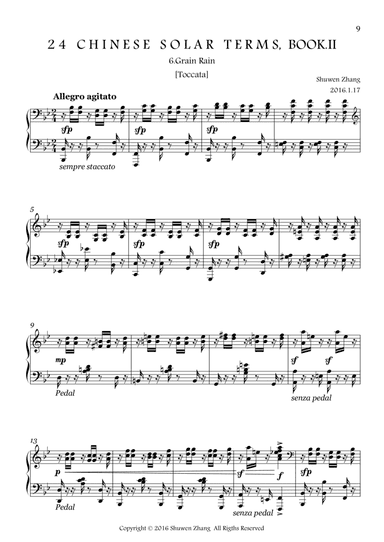 24 Chinese Solar Terms,Bk.2,No.6: Grain Rain