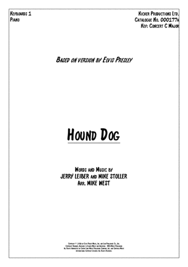 Hound Dog (arr. Mike West)