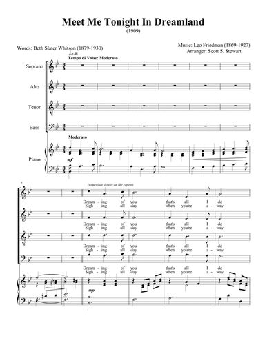 Meet Me Tonight In Dreamland (arr. Scott S. Stewart)