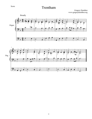 Trentham - Breathe on Me Breath of God - Alternative Harmonization