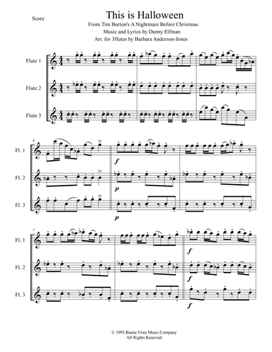 This Is Halloween (arr. Barbara Anderson-Jones)