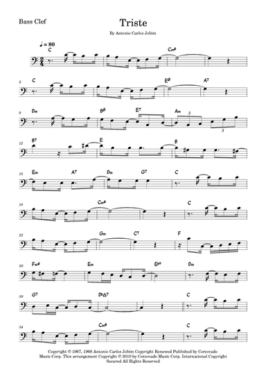 Triste (arr. Fabio Eduardo de Oliveira)