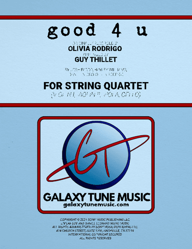 Good 4 U (arr. Guy Thillet)
