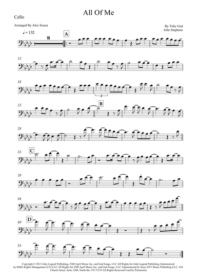 All Of Me (arr. Alex Souza)