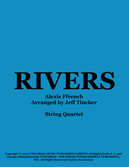 Rivers (arr. Jeff Tincher)