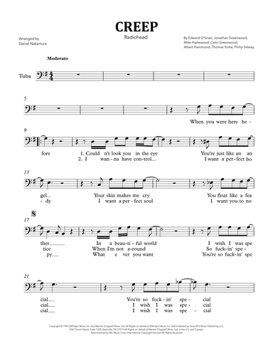 Creep (arr. Daniel Nakamura)