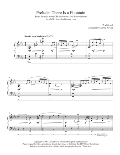 Prelude: There is a Fountain (arr. David Nevue)