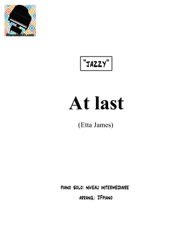 At Last (arr. Joe Forget)