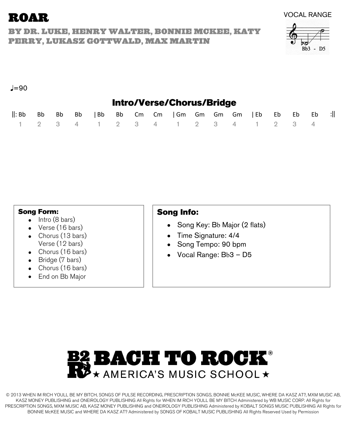 Roar (arr. Bach to Rock)