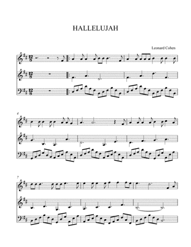 Hallelujah (arr. mcbleke)