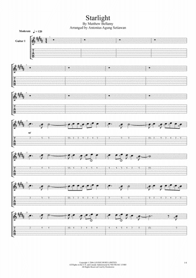 Starlight (arr. Antonius Agung Setiawan)