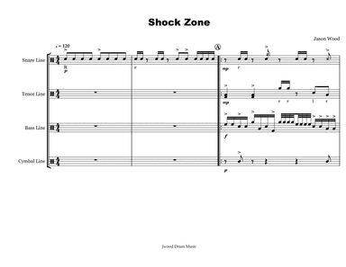 Shock Zone (Drumline Cadence)