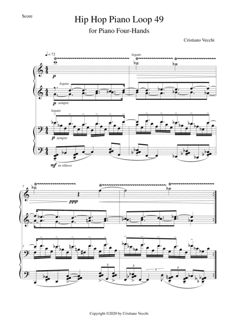 Hip Hop Piano Loop 49