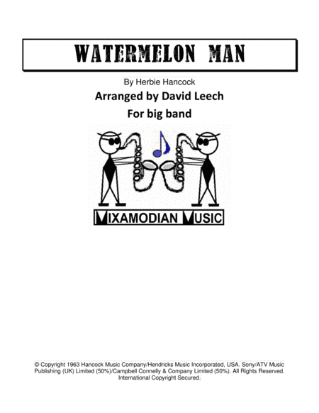 Watermelon Man (arr. David Leech)