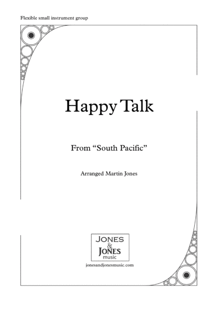 Happy Talk (arr. Martin Jones (jonesandjonesmusic.com))