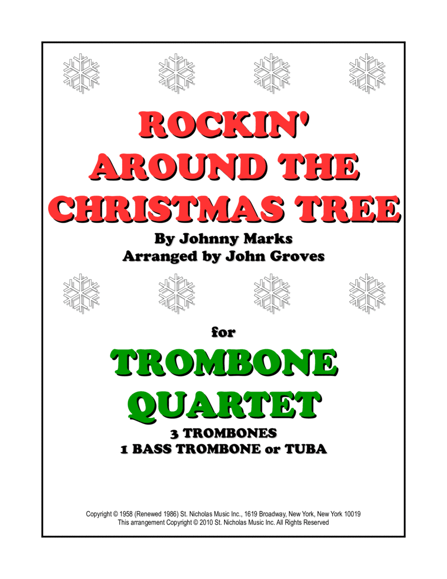Rockin' Around The Christmas Tree (arr. John Groves)