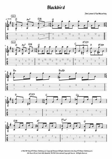 Blackbird (arr. Meowscore)