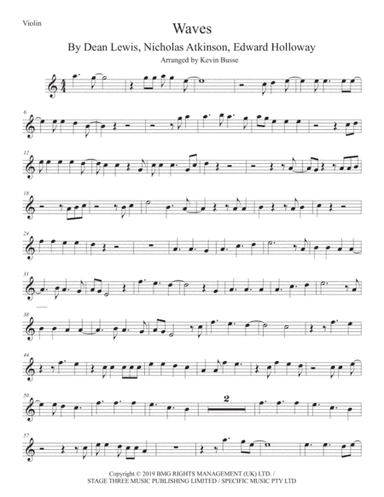 Waves (arr. Kevin Busse)