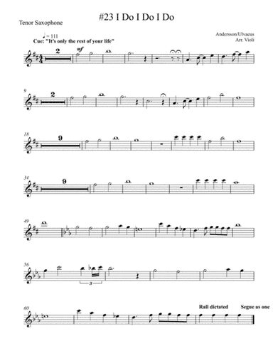 I Do I Do I Do I Do (arr. Violi)