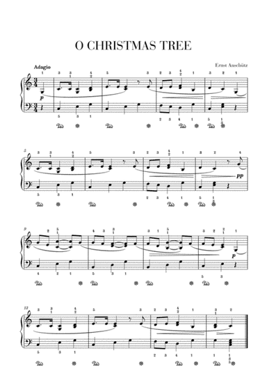 O Christmas Tree - Intermediate Piano (arr. Cadenza Editions)