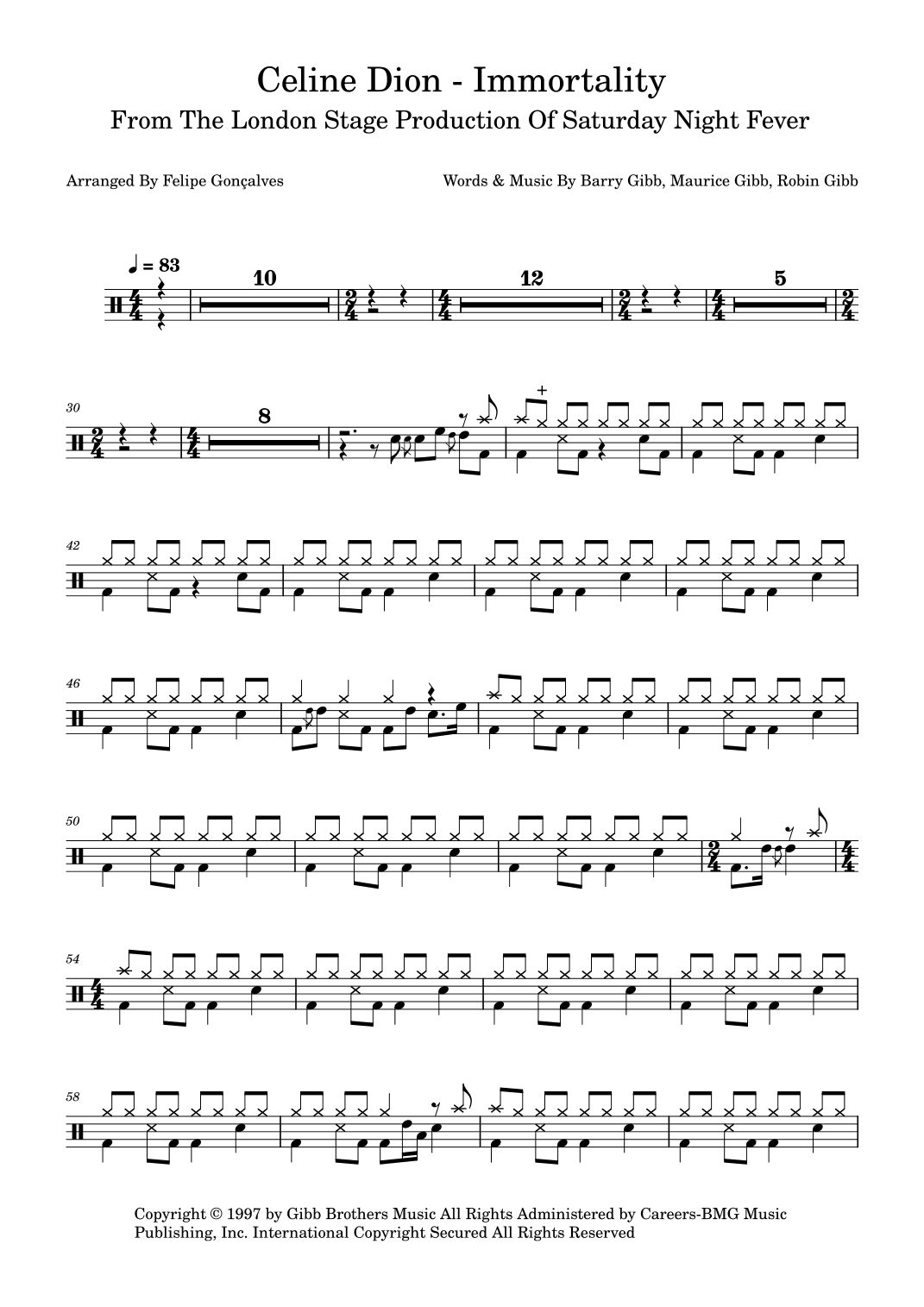 Immortality (arr. Felipe Gonçalves)