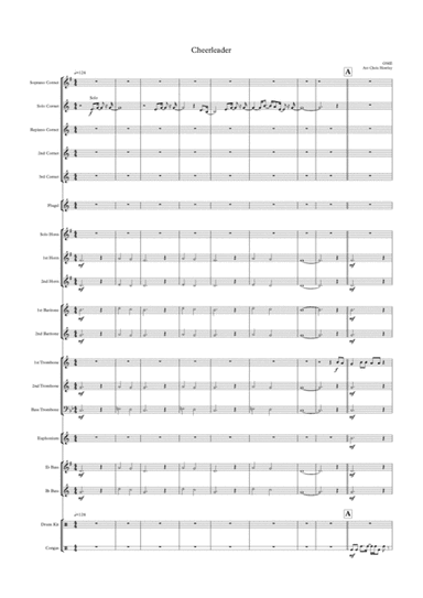 Cheerleader (arr. Chris Howley)