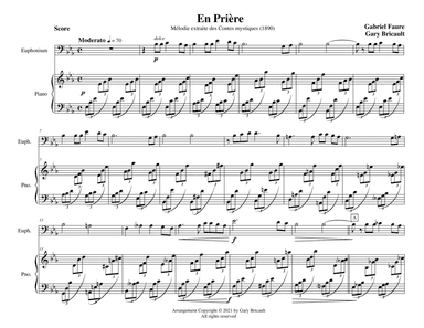 En Prier (arr. Gary Bricault)