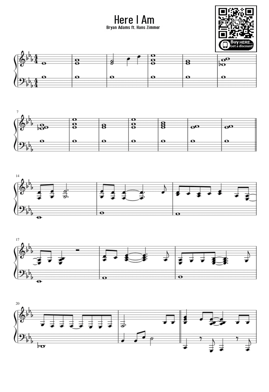 Here I Am (arr. eduardo)