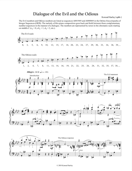 Dialogue of the Evil and the Odious