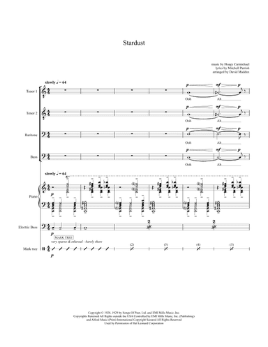 Stardust (arr. David Maddux)
