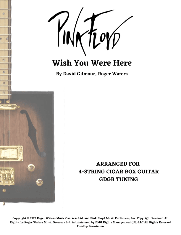Wish You Were Here (arr. Brent Robitaille)