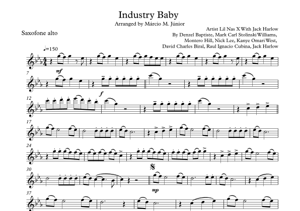 Industry Baby (arr. Márcio Moreira Júnior)